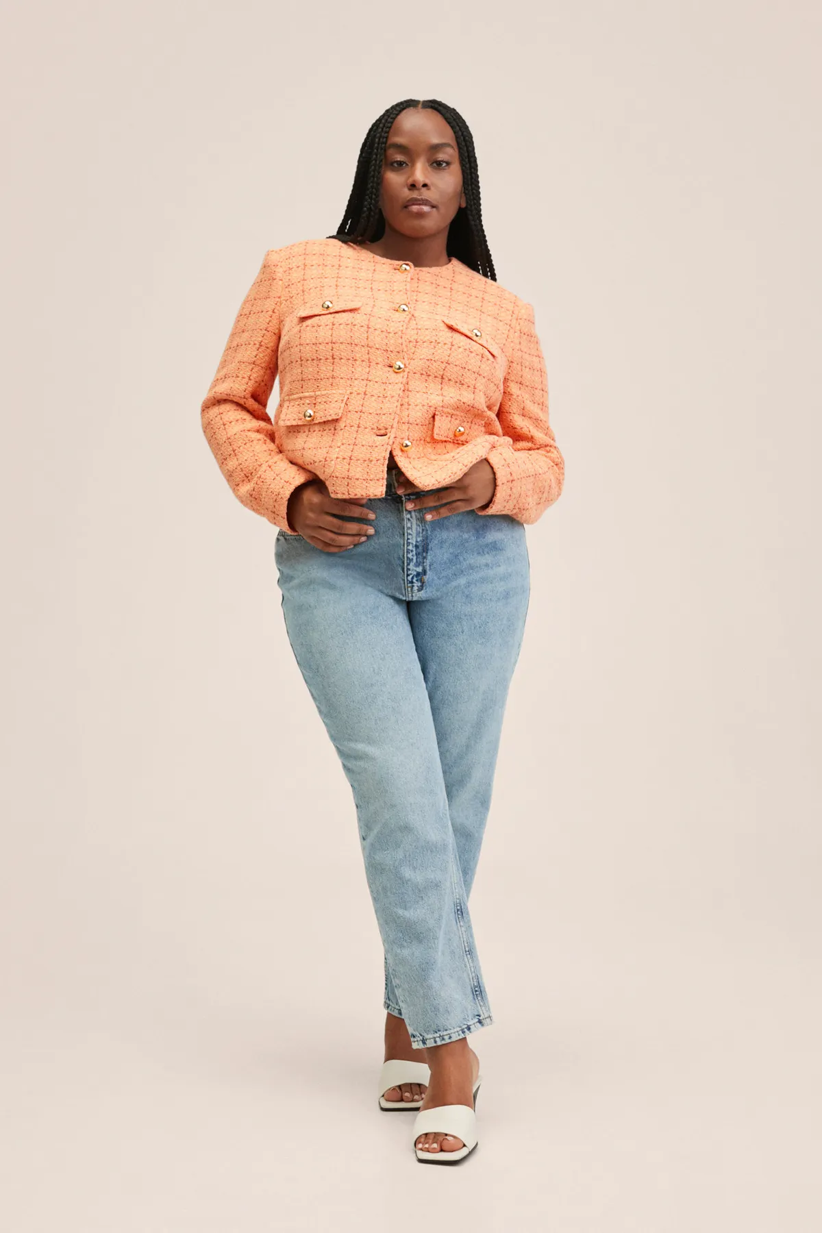 MANGO  Jeans - Blau - Straight