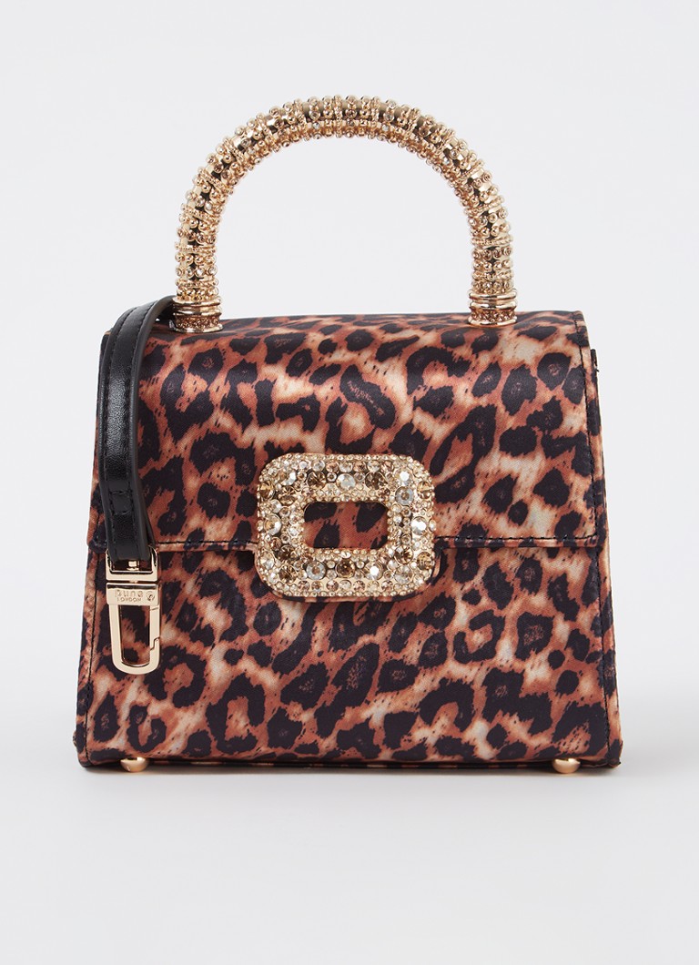 Borsa Bolenna di Dune London, impreziosita da strass e dotata di tracolla removibile.