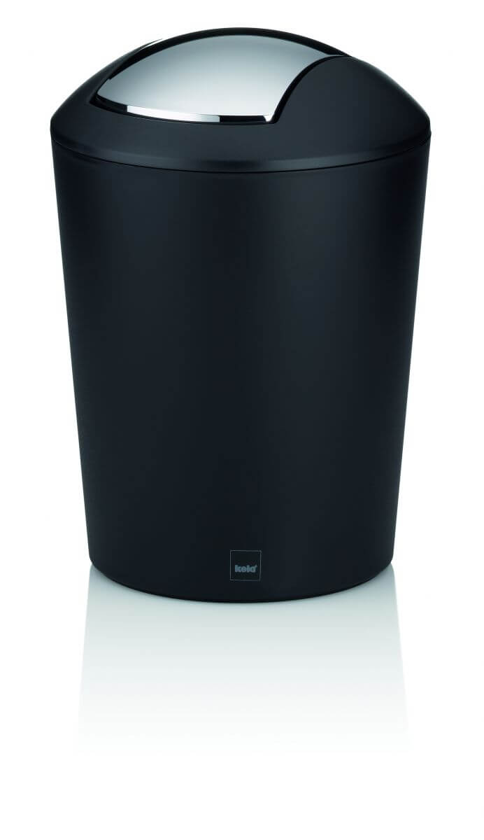 kela Schwingdeckeleimer Marta Schwarz 1,7 L
