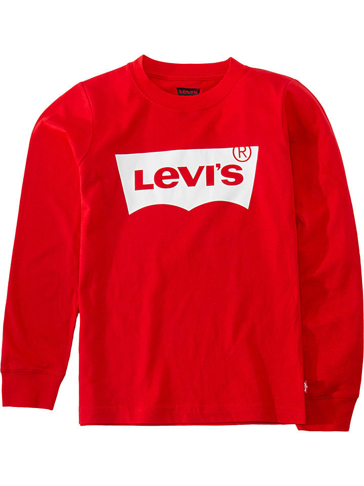 Levi's Kids Longsleeve in Rot günstig kaufen