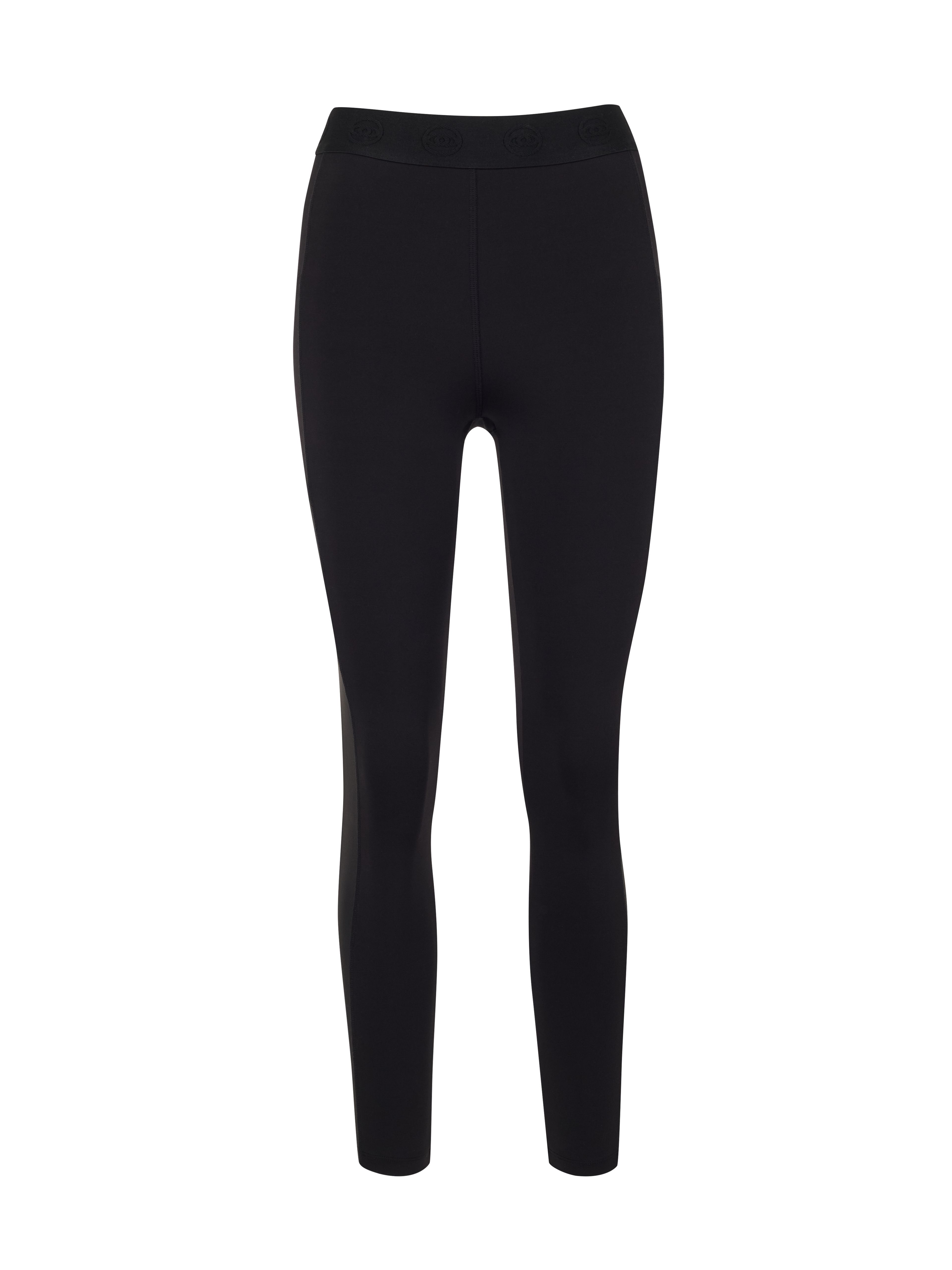 Schwarze Damen-Sport-Leggings ORSAY