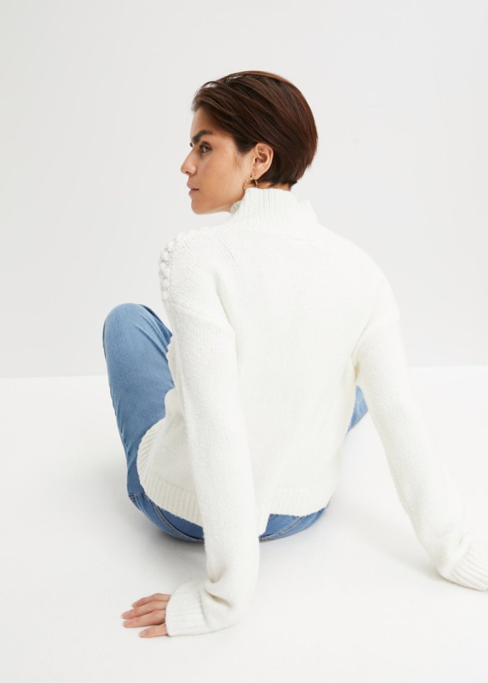 Pullover mit Struktur