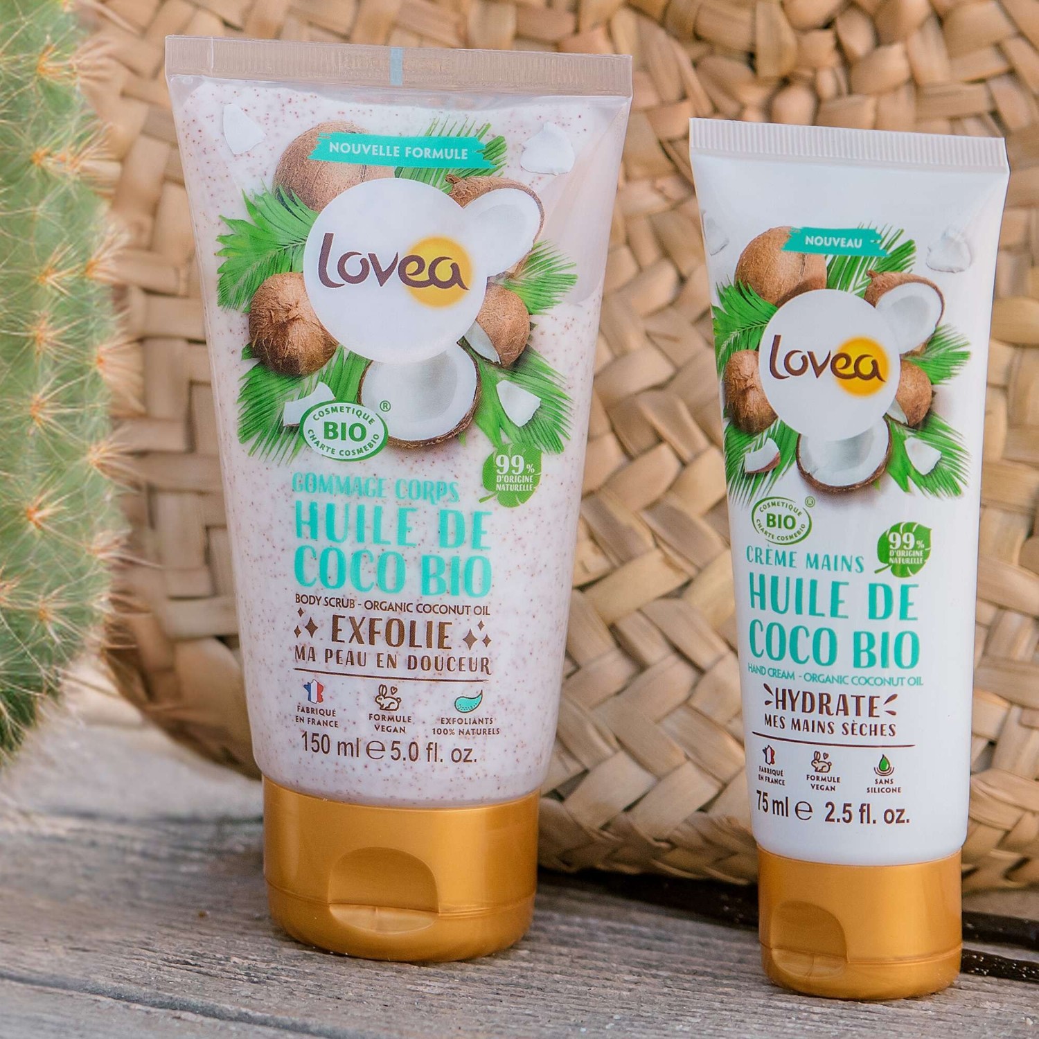 Lovea Certyfikowany Organiczny Krem do Rąk z Organicznym Olejem Kokosowym