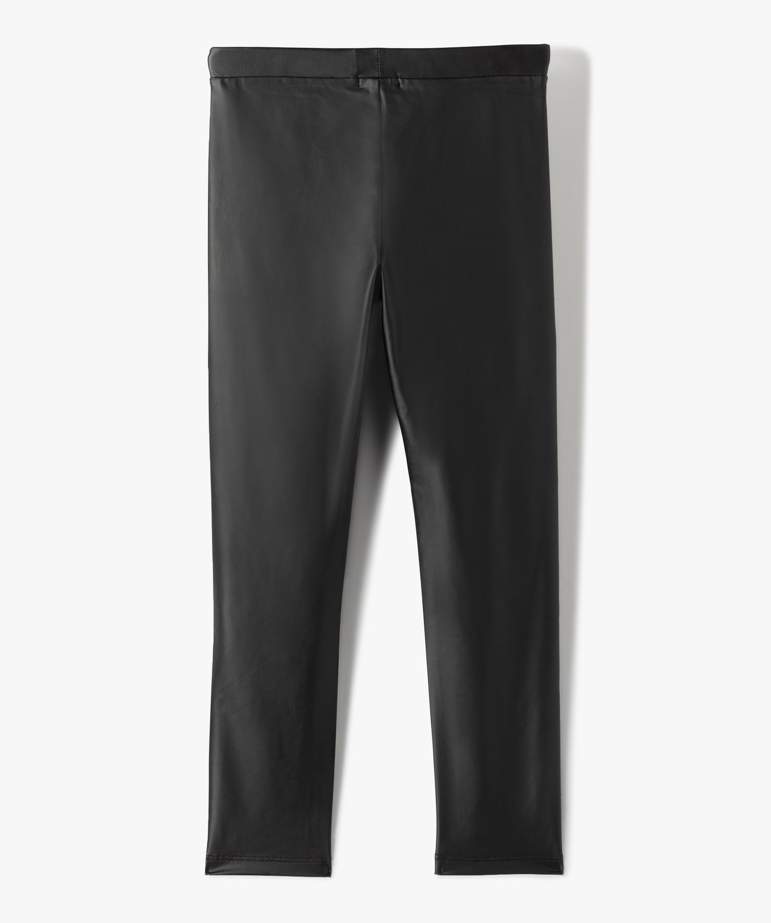 Legging long en matière extensible fille noir | GEMO