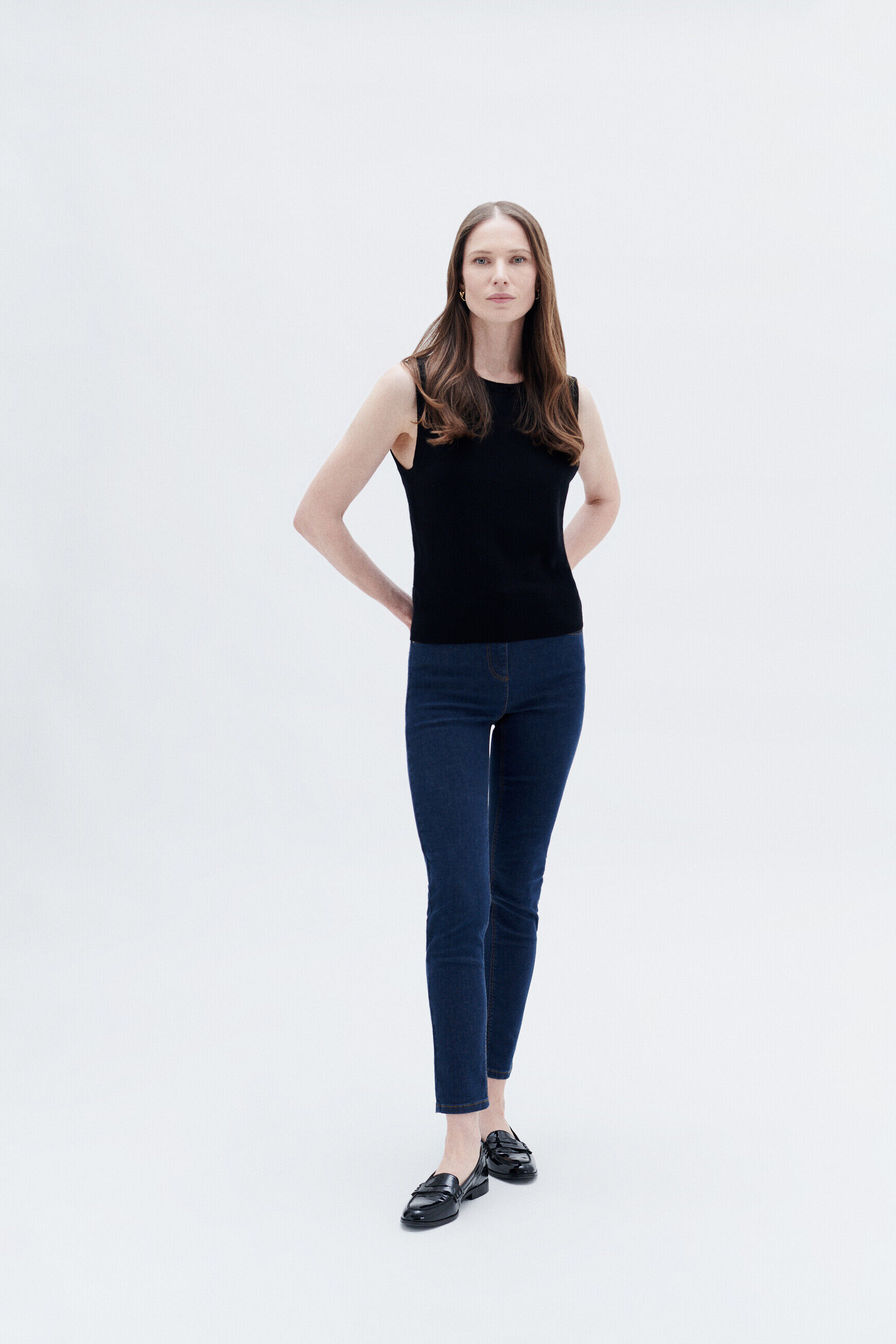 pull ilona noir femme