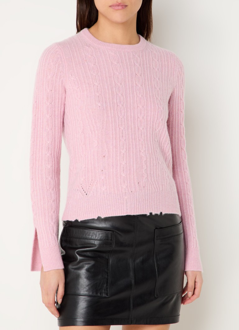 Tricou Zadig&Voltaire Jonasson din tricot de cașmir de clasa a VIII-a