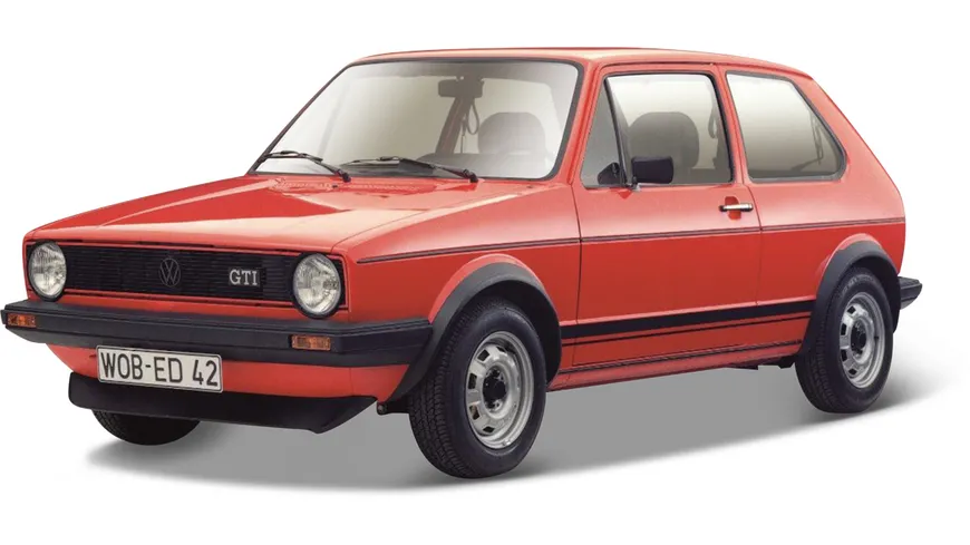 Bburago - 1:24 Volkswagen Golf MK1 Gti (1979), rot