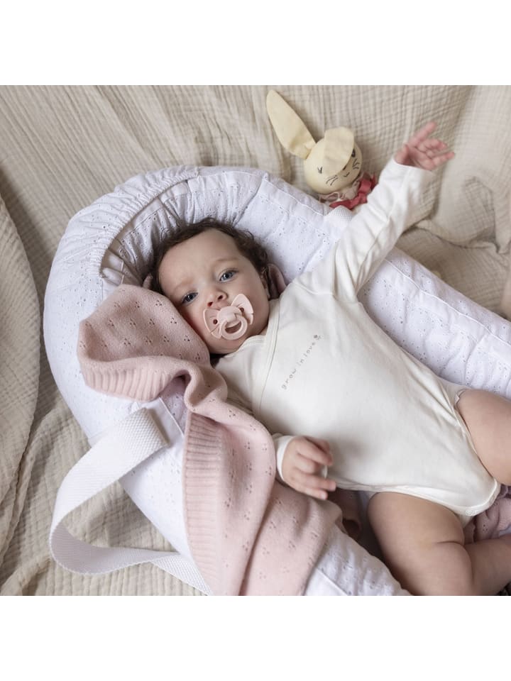 Elodie Details Babynestchen tragbar - Embroidery Anglaise, 78x45x16cm, in Weiß günstig kaufen onesize
