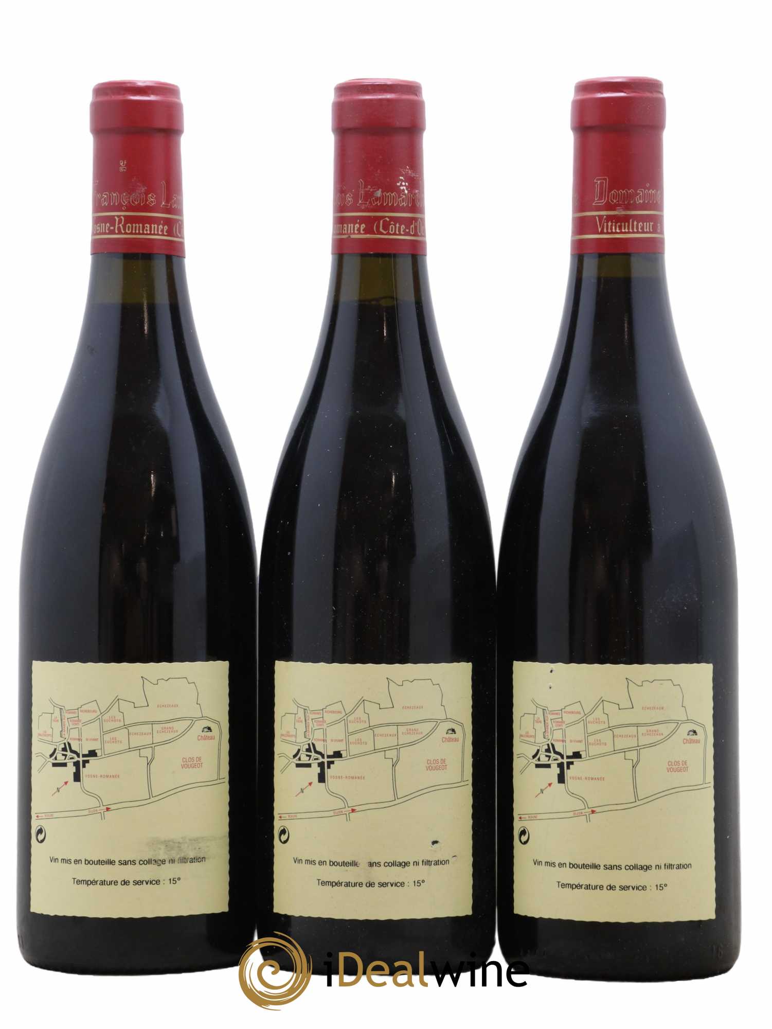 La Grande Rue Grand Cru Lamarche (Domaine)  2001 - Lot de 3 Bouteilles
