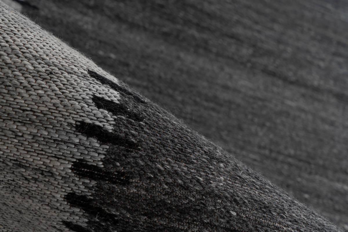 Kayoom Jacquard-Teppich Phoenix 310 Anthrazit / Grau