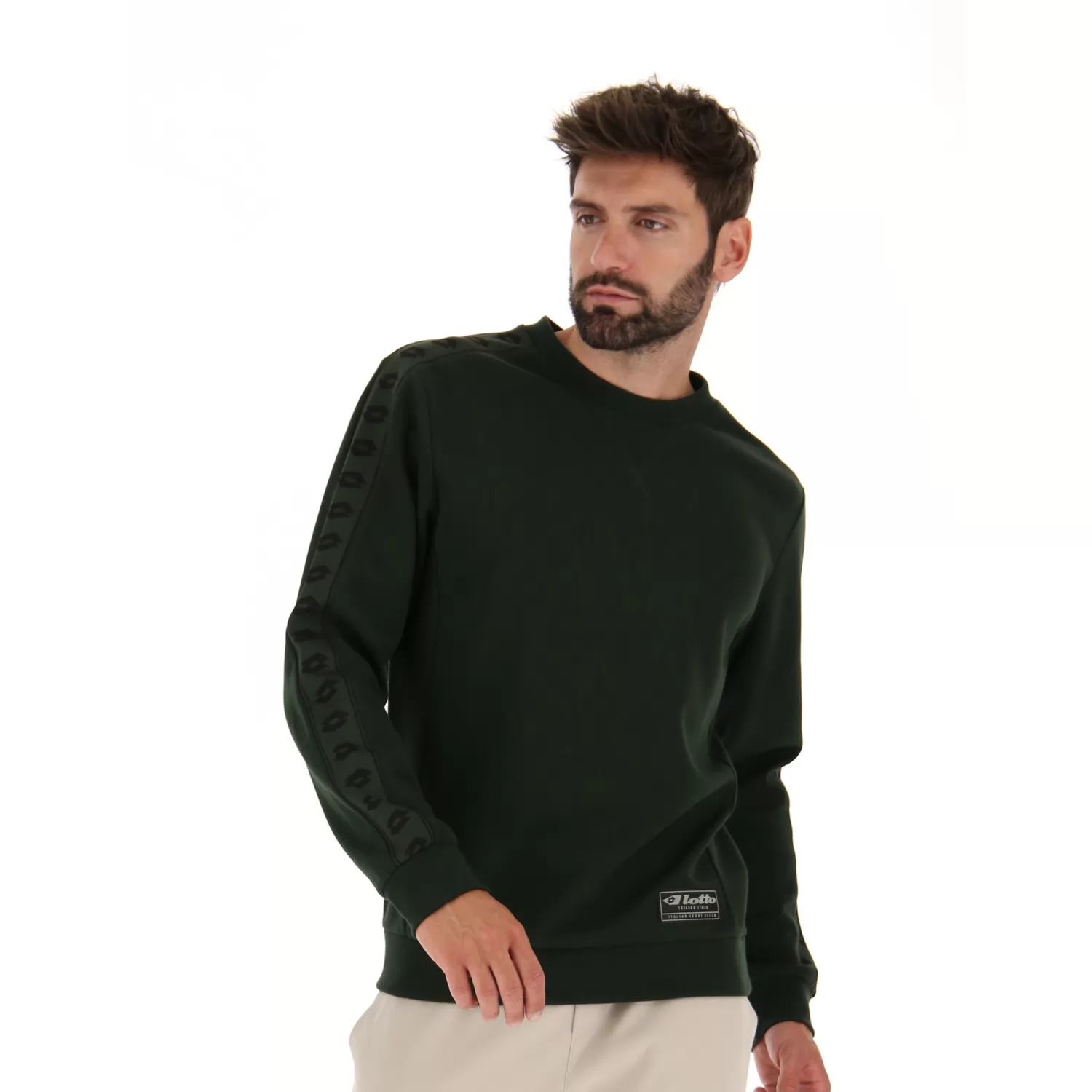 ATHLETICA TWO V SWEAT RN DUFFEL GRÖN