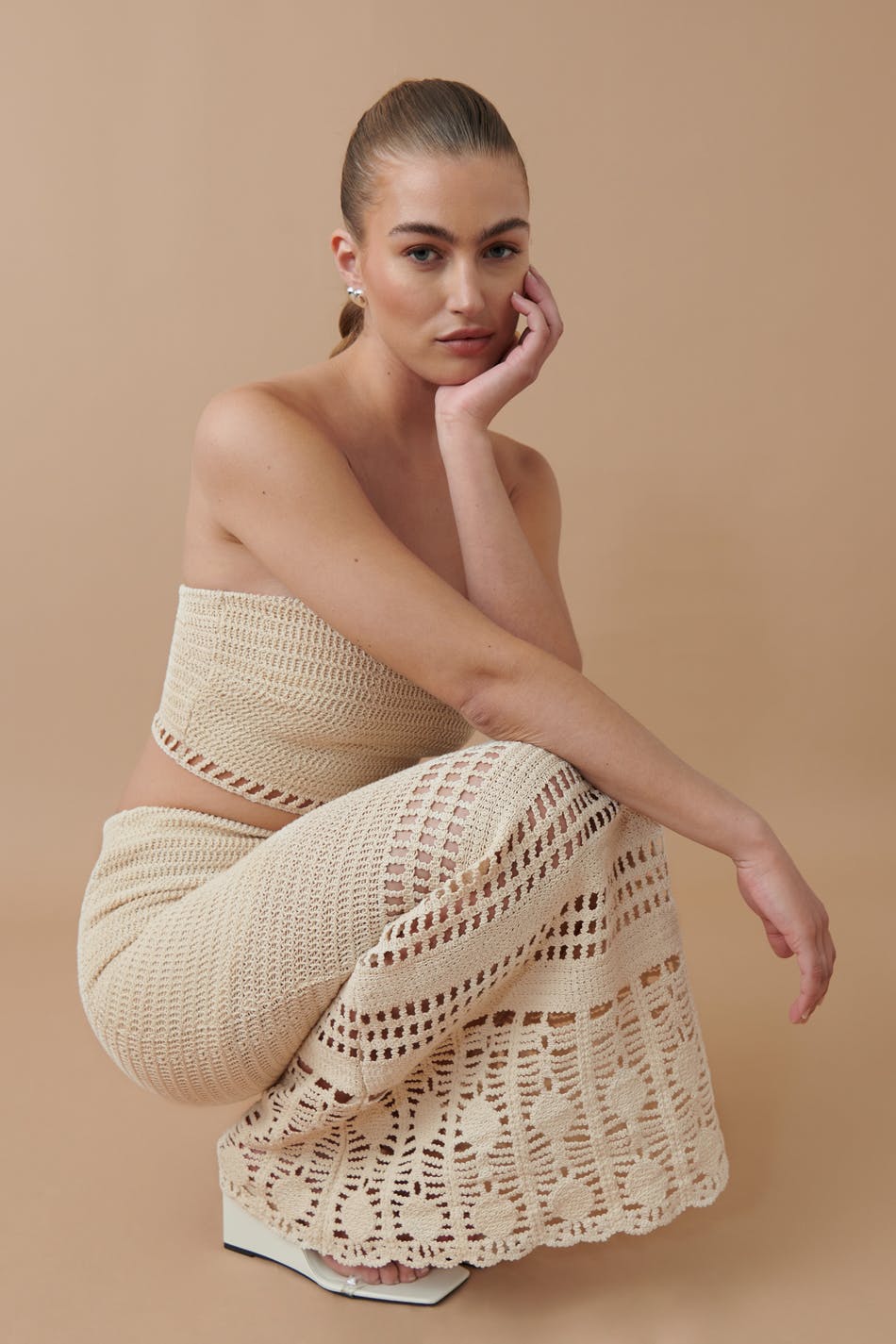 Crochet tube top