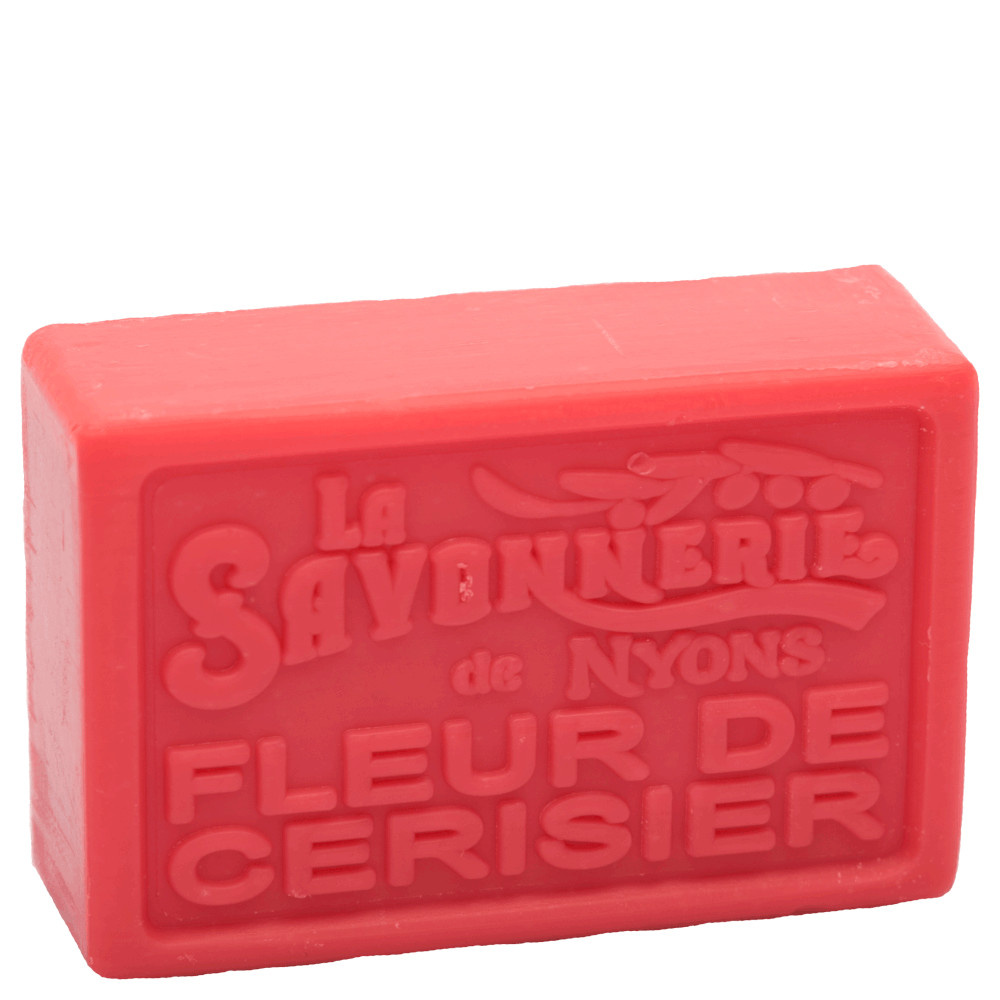 La savonnerie de nyons Savon 100g Fleur de Cerisier Savon