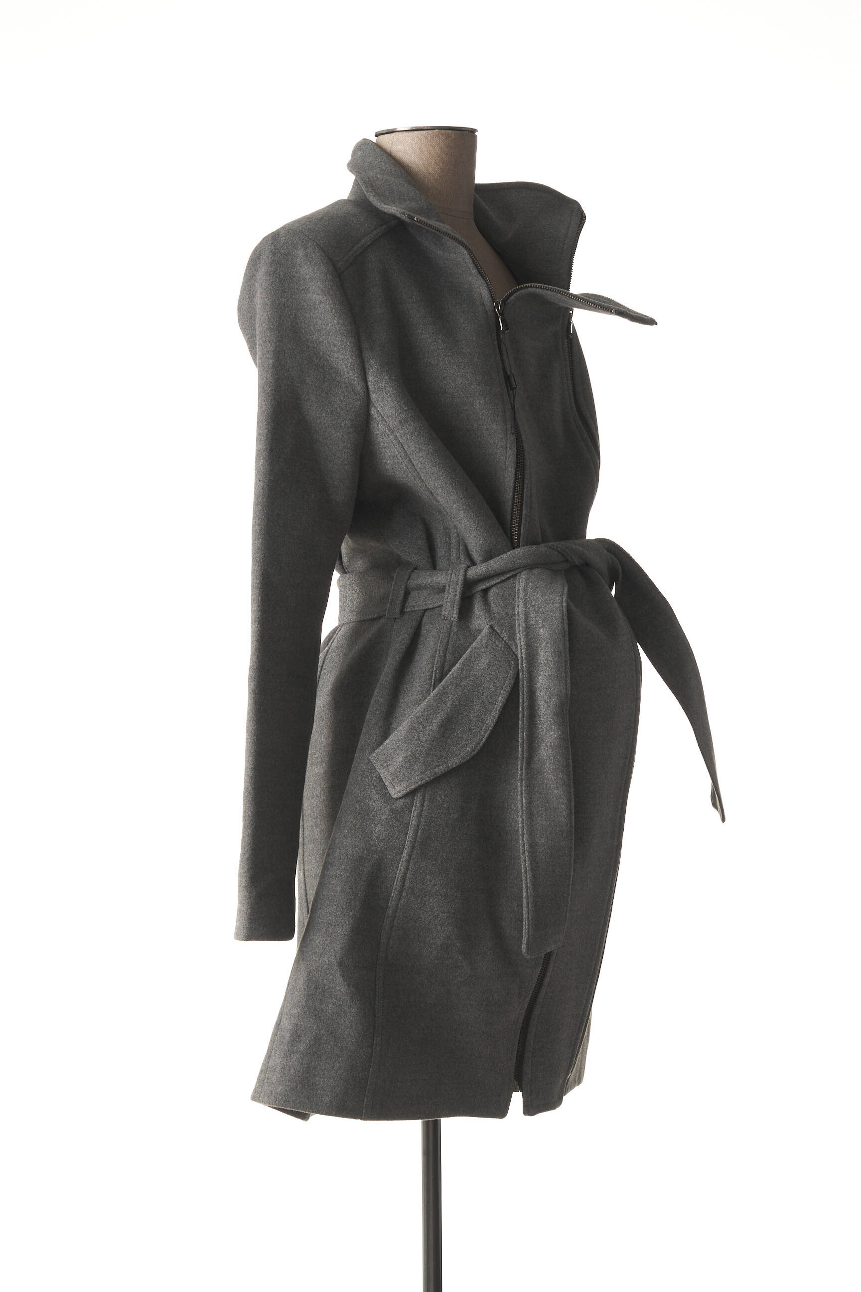 Love2wait Manteaux Maternite Femme couleur gris
