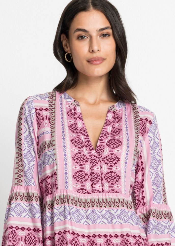 Tunika-Kleid aus nachhaltiger Viskose