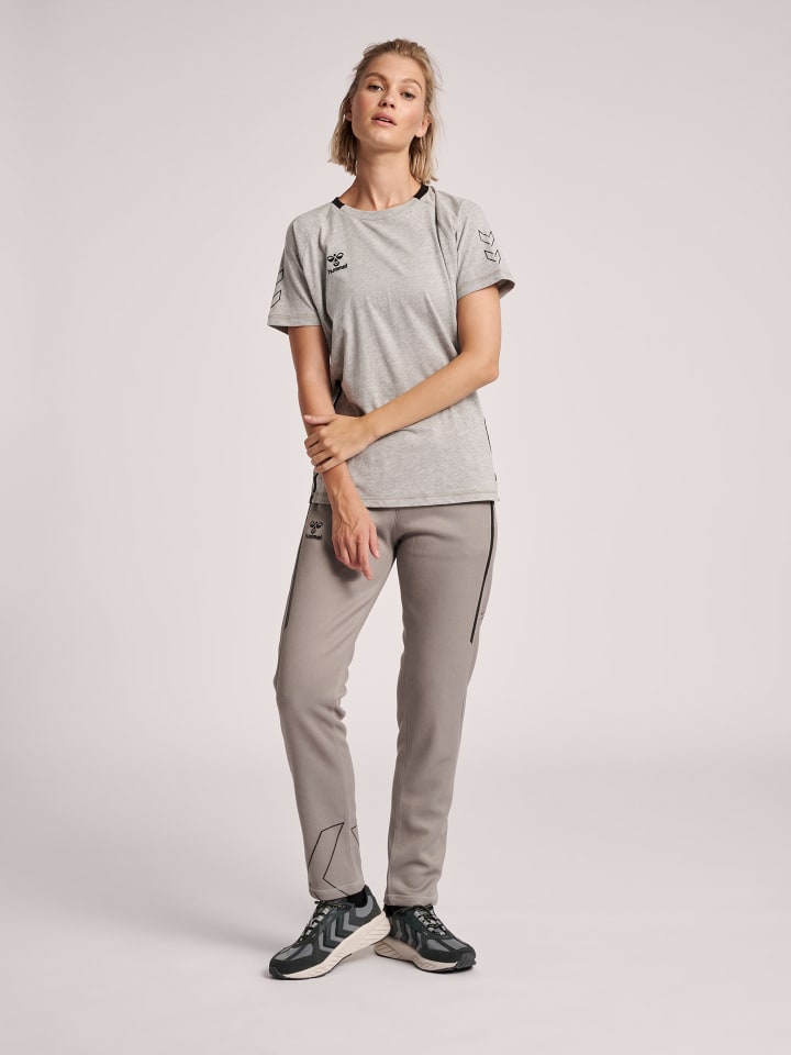 Hummel Hummel T-Shirt Raglanärmel Hmlcima Damen in GREY MELANGE günstig kaufen
