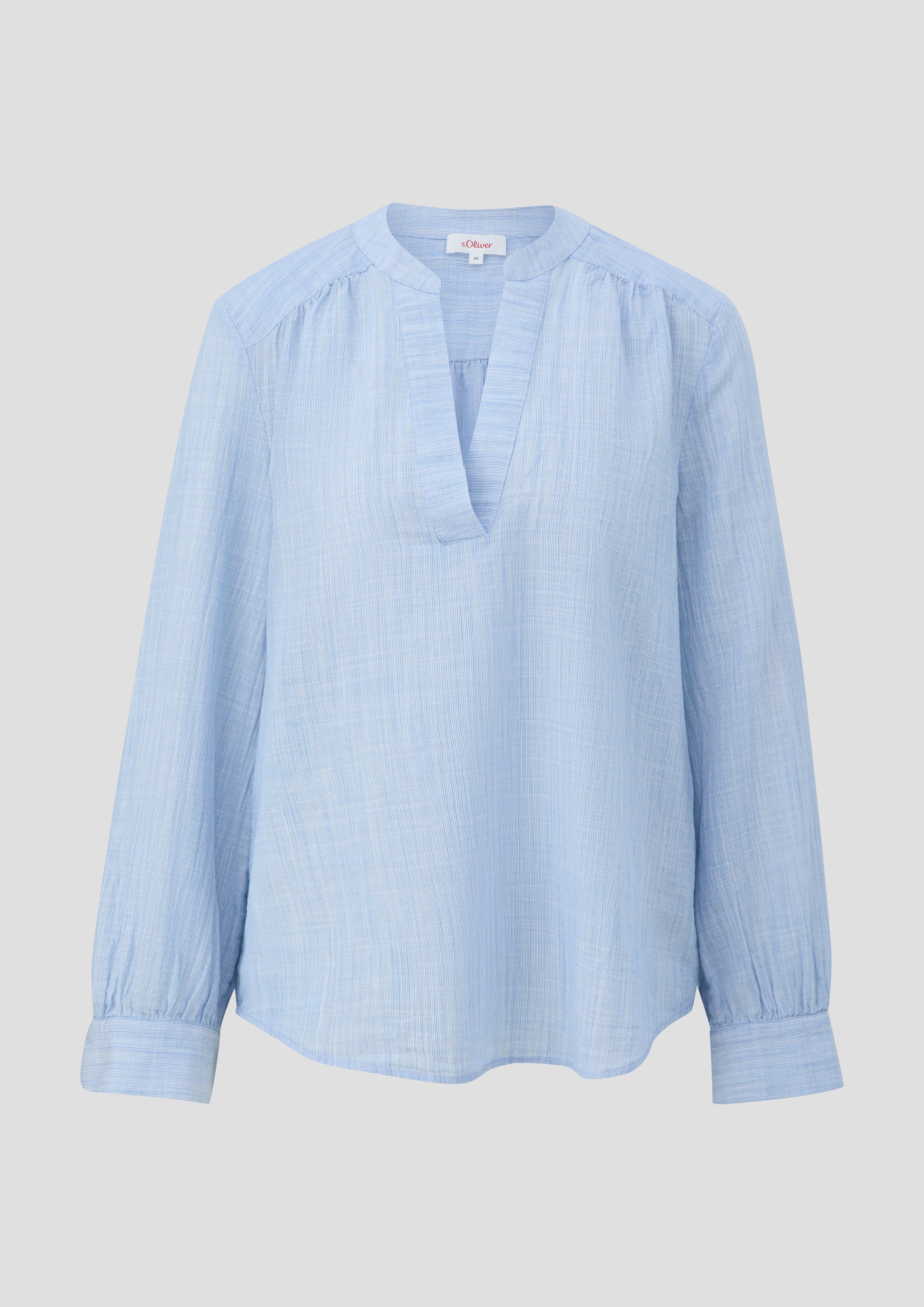 Baumwollbluse mit Raffung  2151508-50H8