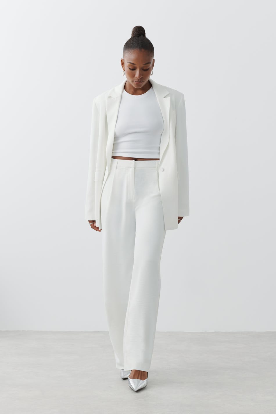 Wideleg trousers