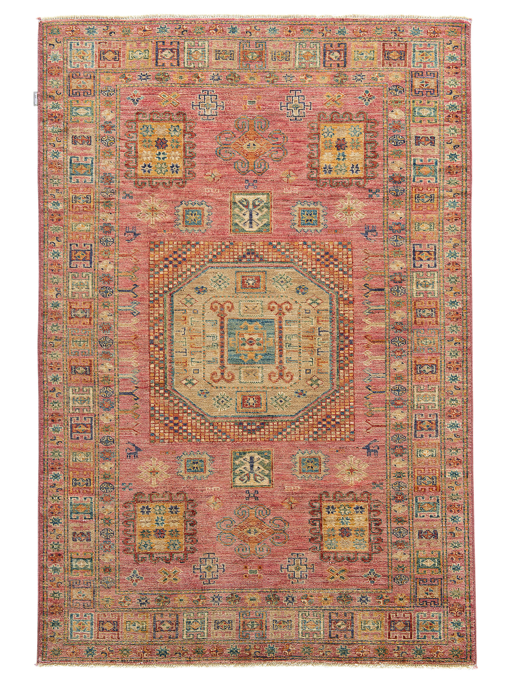 Kazak Ghazni ca. 122 x 181 cm, Unikat / Einzelstück