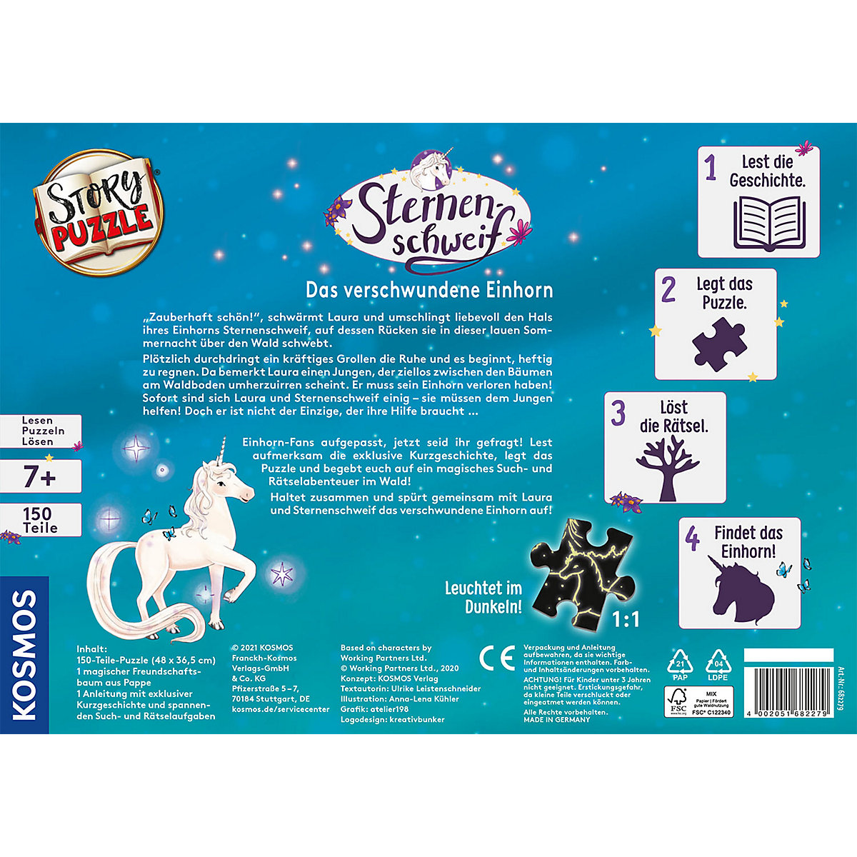 Story-Puzzle: Sternenschweif - Das verschwundene Einhorn