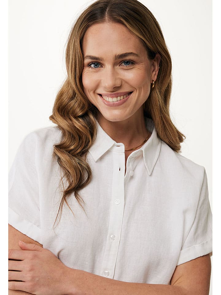 Mexx Bluse in Weiß günstig kaufen