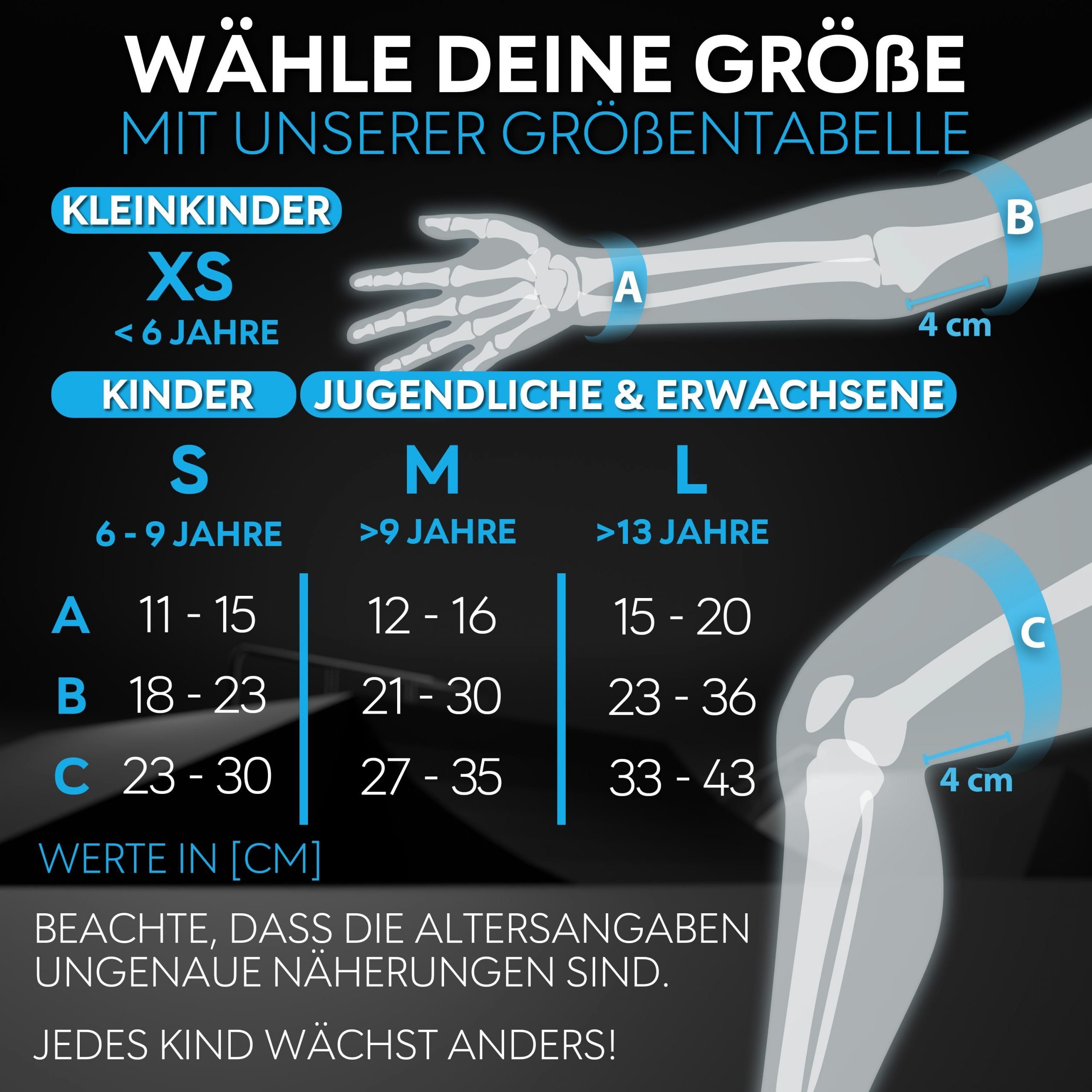 SKATEWIZ Protektoren-Set Schützer Skateboard ab 8 Jahre Protektoren Kinder und Erwachsene (Inline Skate Schonerset, 6-tlg., Knieschoner Geschenke für Kinder - Inliner Schoner), Inline Skate, Skateboard & Schlittschuhe Schoner