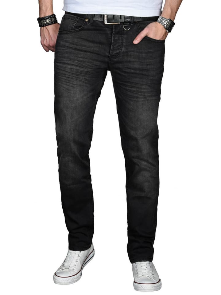 Alessandro Salvarini Jeans Salvarini-Basic-Multi in Schwarz günstig kaufen