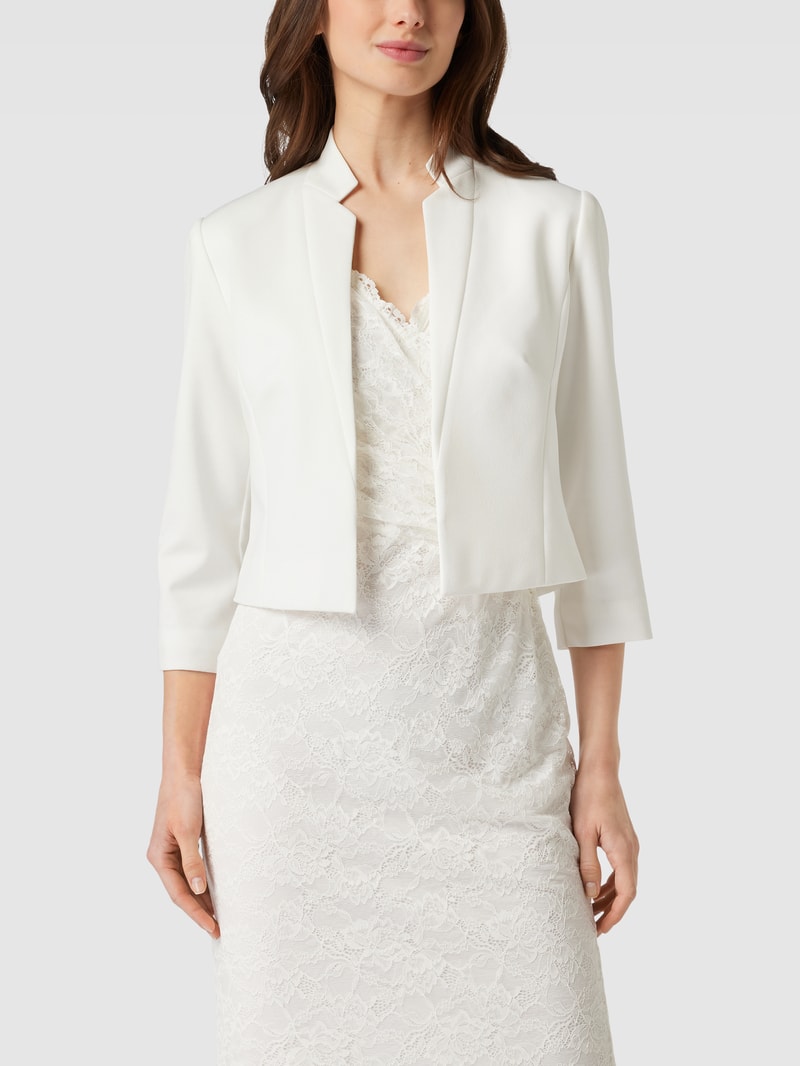 Bolero mit Stehkragen in offwhite