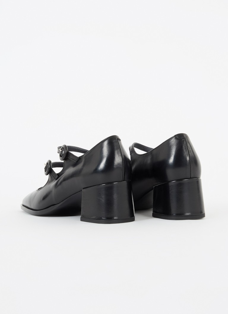 Frumoasa piele a lui Jonak Delou tacón zapatos