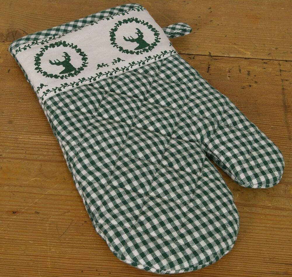 matches21 HOME & HOBBY Topflappen Topfhandschuh RESI Landhaus in 3 Farben, (1-tlg)