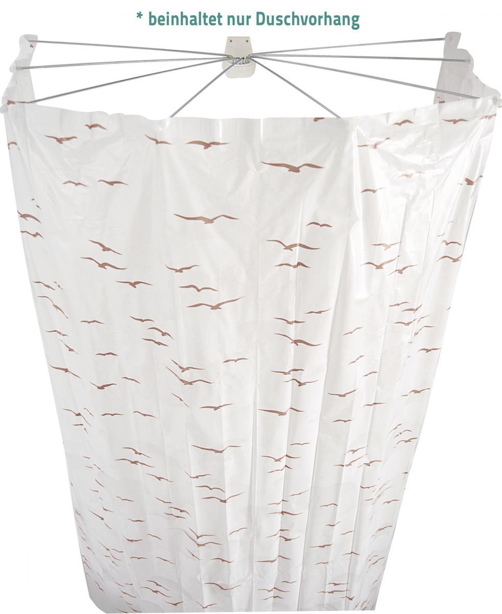Ridder Ersatz-Folien-Duschvorhang für Ombrella, Sylt beige
