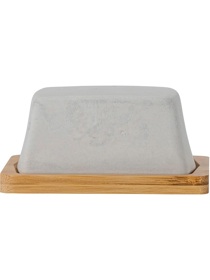 Bloomingville Butterdose ''Josefine'' in Hellbraun/ Grau - (B)16 x (H)7,5 x (T)12 cm günstig kaufen onesize