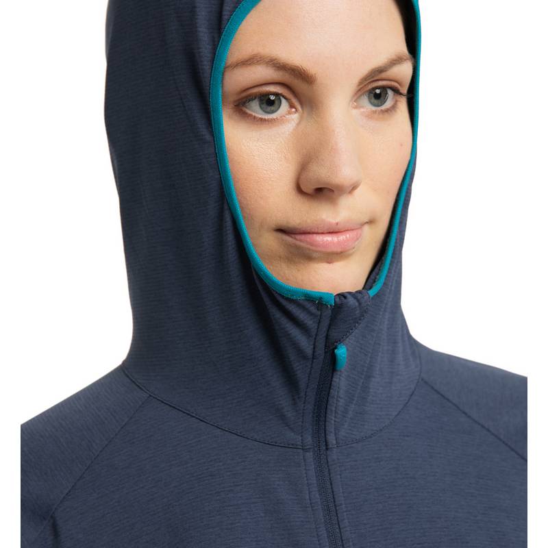Haglöfs Mirre Mid Hood Fleecejacke Damen