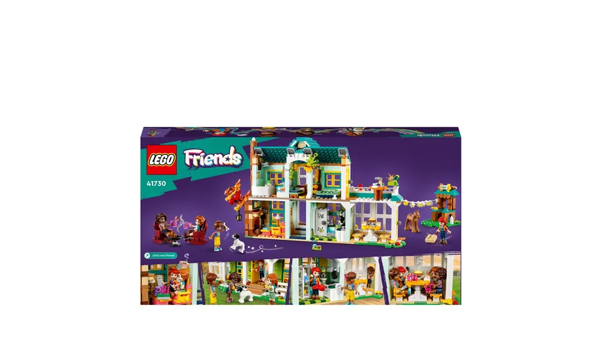LEGO Friends 41730 Autumns Haus Puppenhaus mit Zubehör und Mini-Puppen