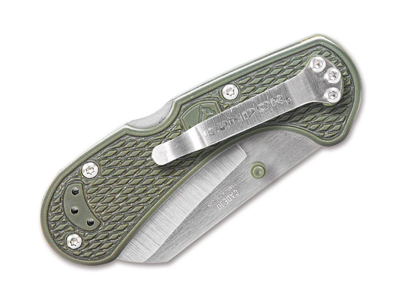 Cadejo Cleaver Folder Army Green