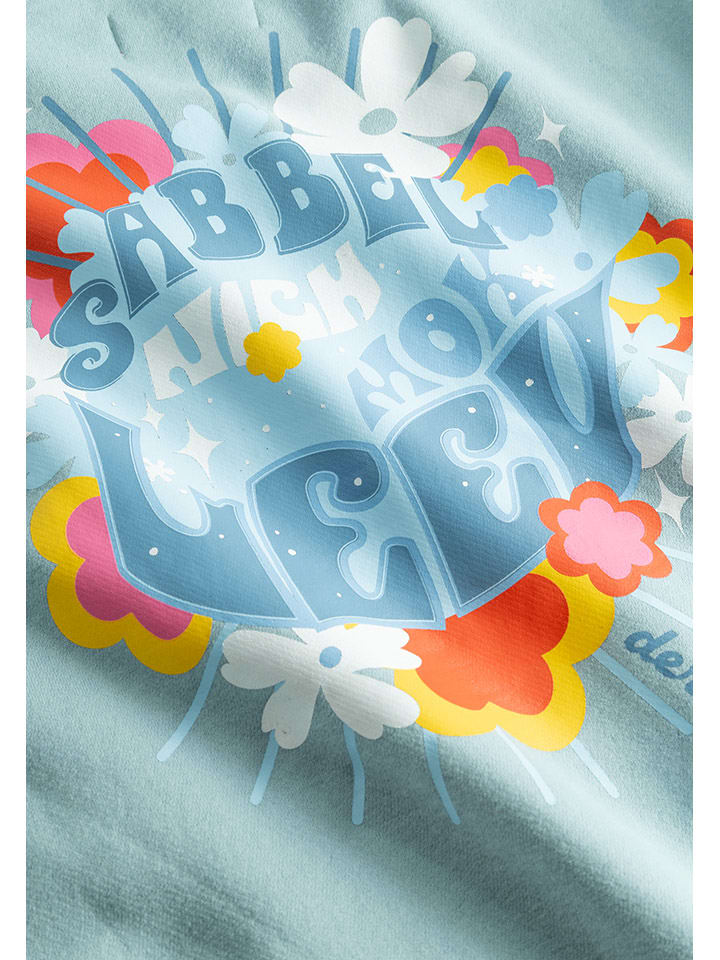 Derbe Hoodie in Hellblau günstig kaufen