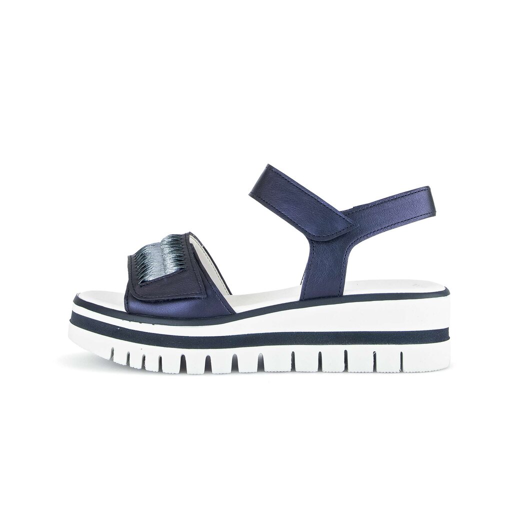 Gabor fashion Riemchensandale blau