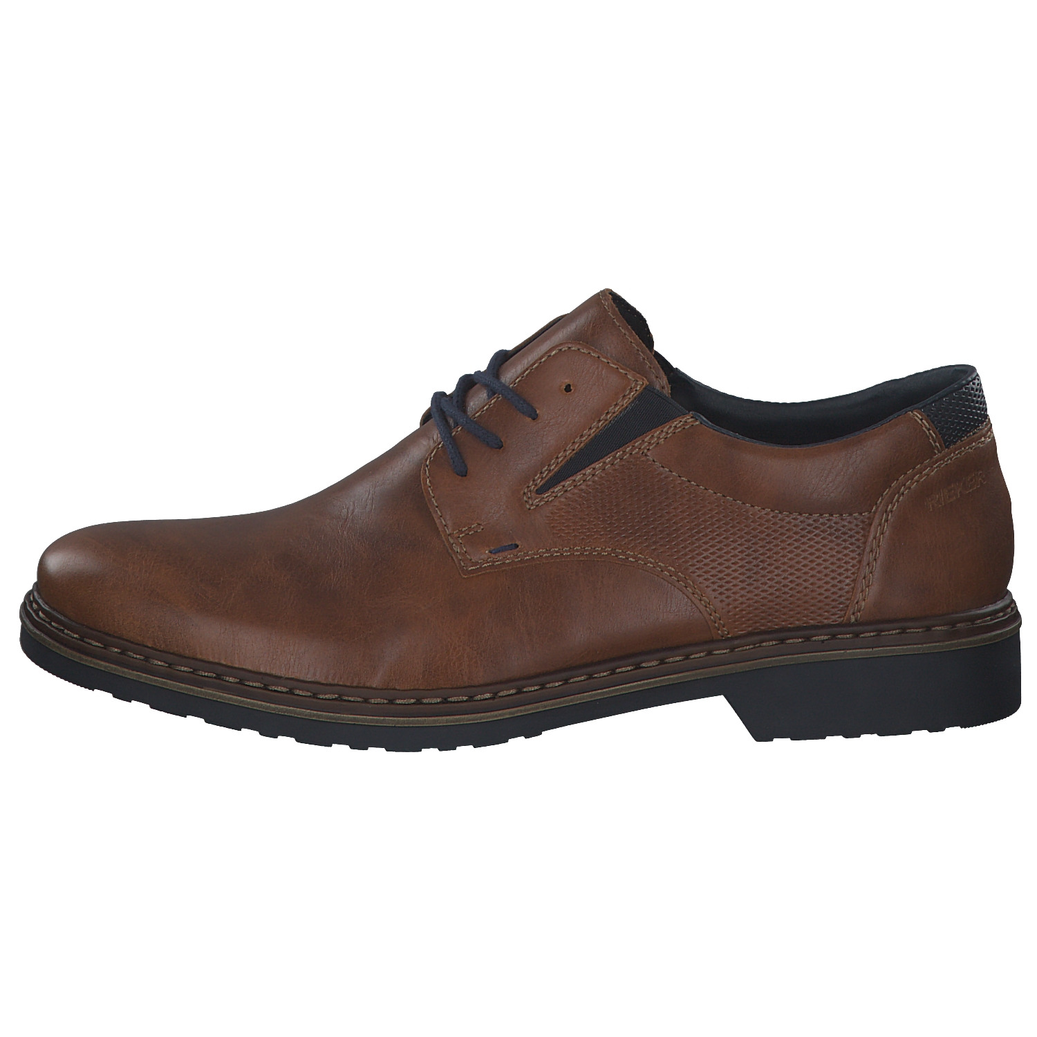 Rieker 16505, Business-Schnürschuhe, Herren, peanut/pazifik