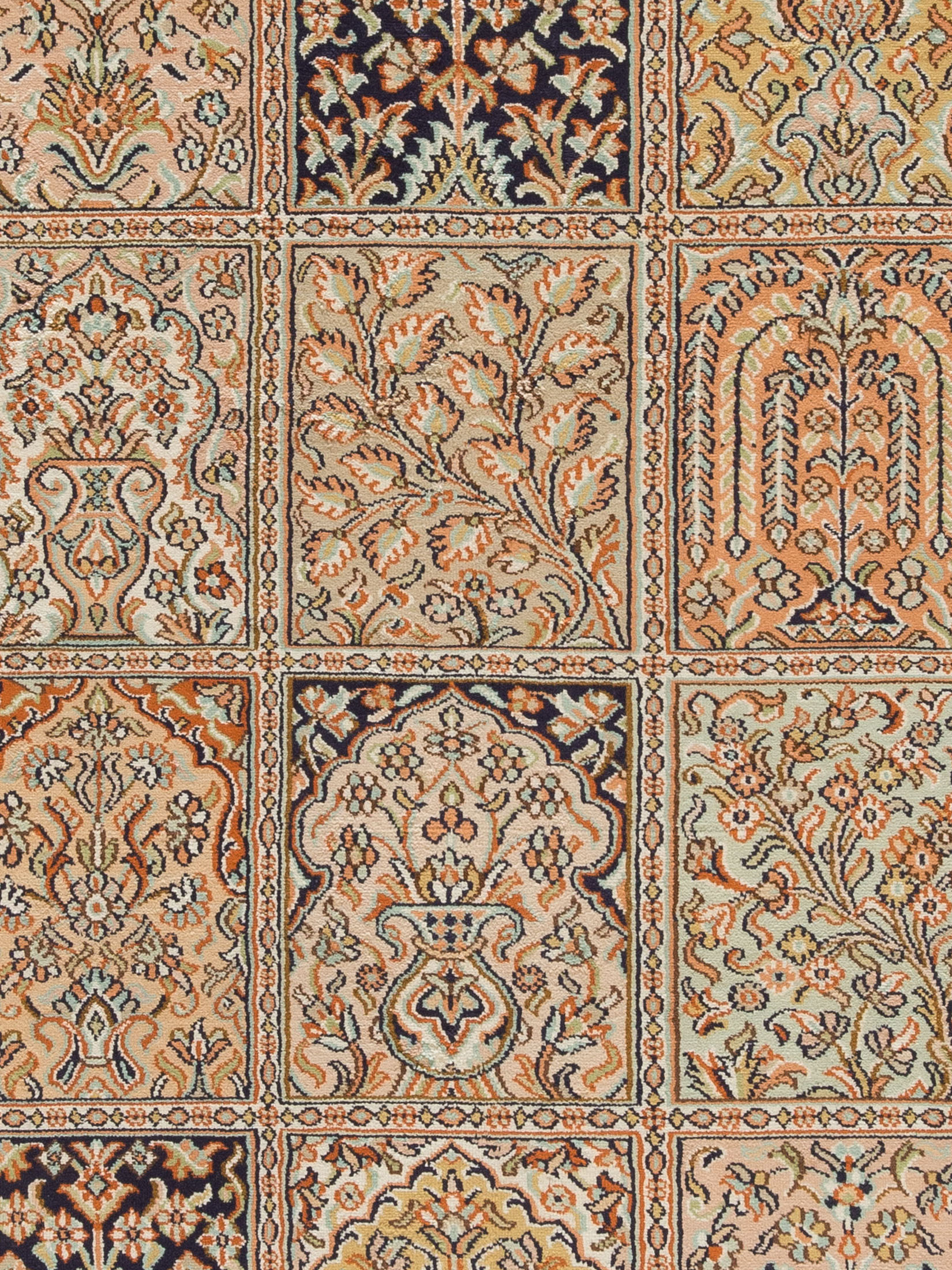 Kaschmir Seide 18/18 ca. 152 x 224 cm, Unikat / Einzelstück