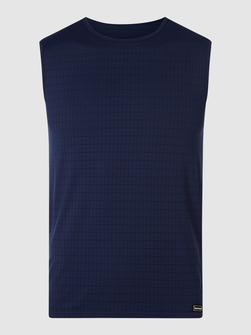 Tanktop mit Stretch-Anteil in marineblau