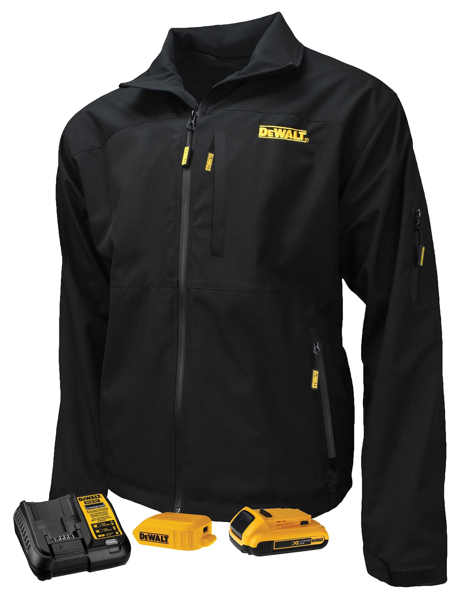 Chaqueta calefactable DeWalt DCHJ090BD1-XL, talla XL (UE), 18 V, 2,0 Ah.