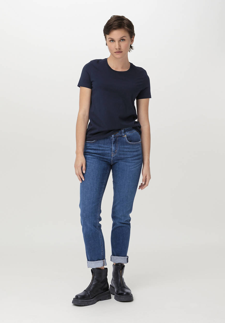 Kurzarm-Shirt aus reiner Bio-Baumwolle