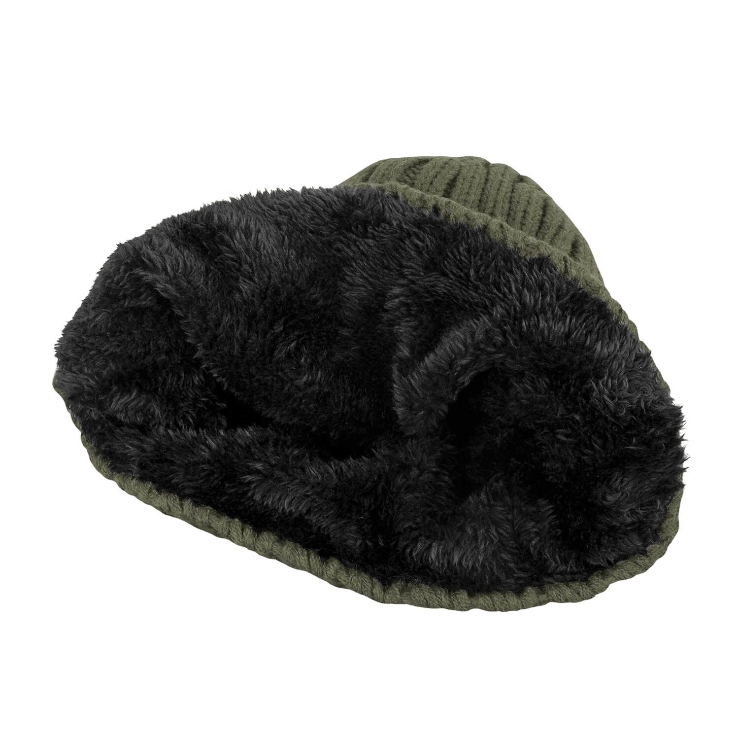 Strick Beanie gefüttert