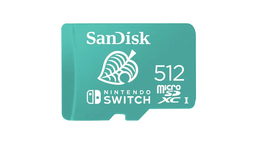 SanDisk microSDXC Extreme 512GB (A1/V30/U3/C10/R100/W90) für Nintendo Switch