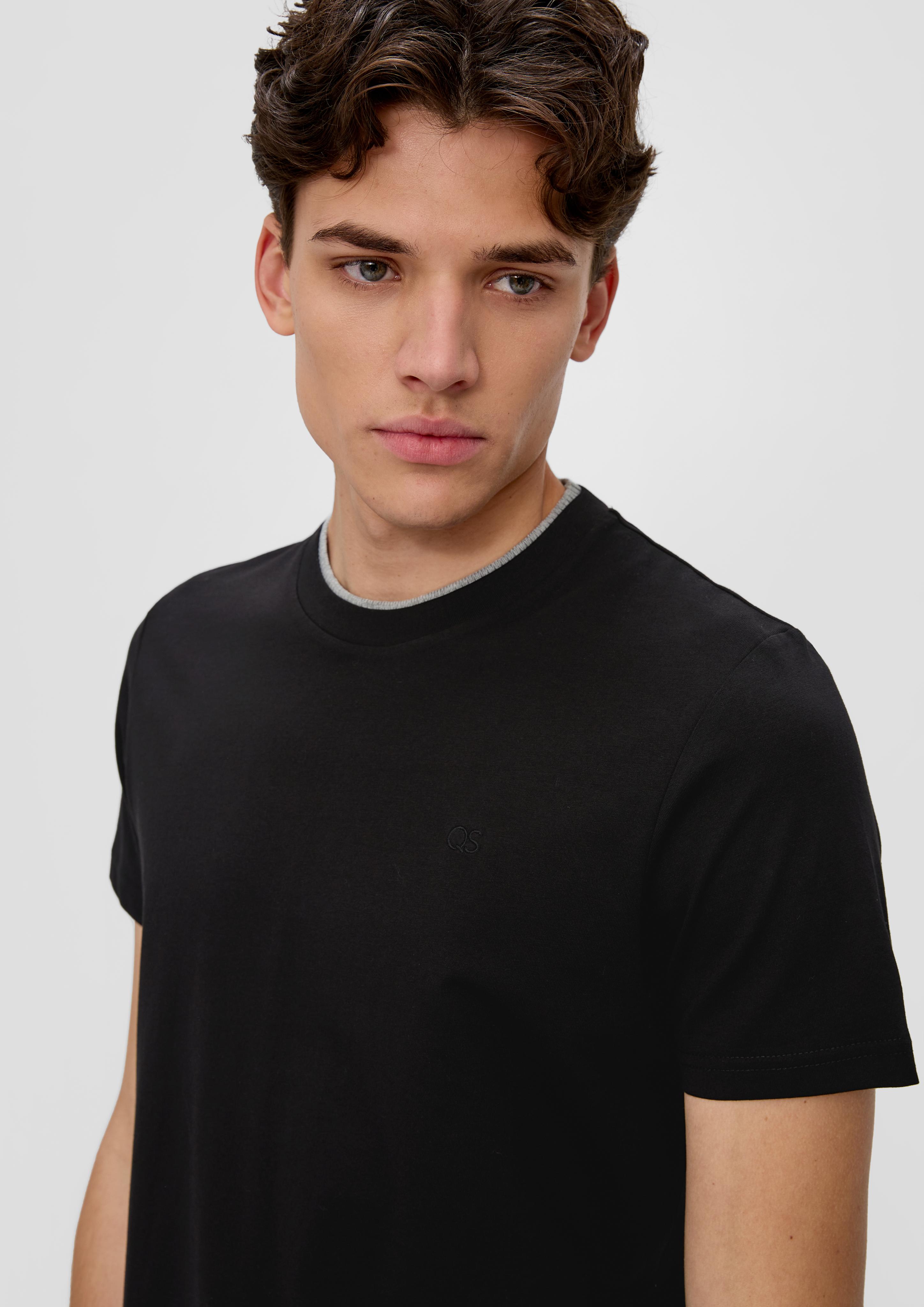T-Shirt mit Layering-Crew Neck  2138518-99L0