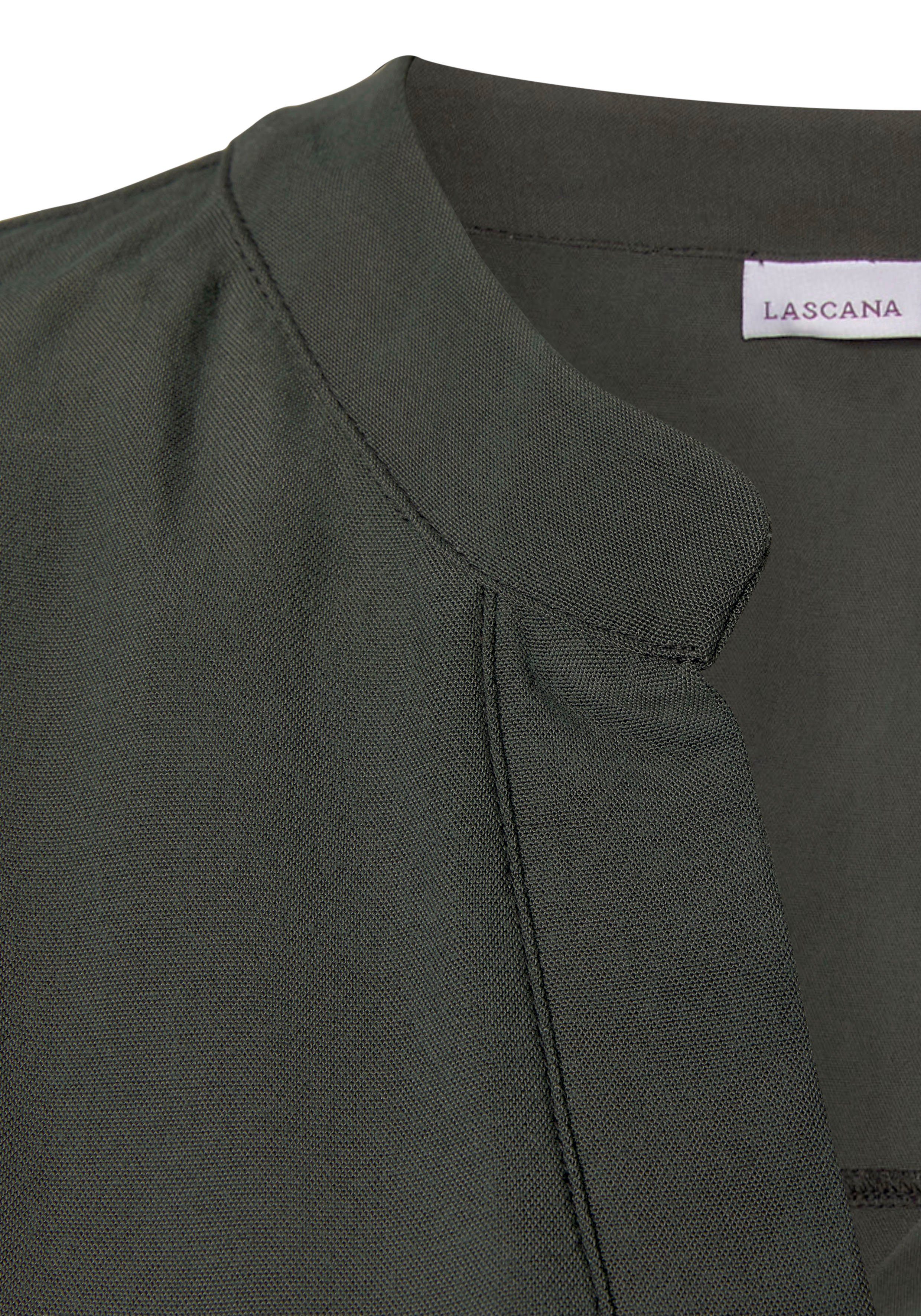 LASCANA Blusentop mit V-Ausschnitt, Blusenshirt, Damenbluse, Basic