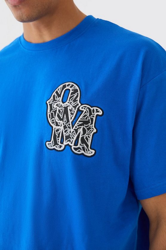 Oversize T-Shirt mit Applikation