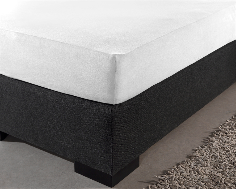 SleepMed Jersey-Spannbetttuch Hotelqualität Weiß - 140x200 4er-Pack