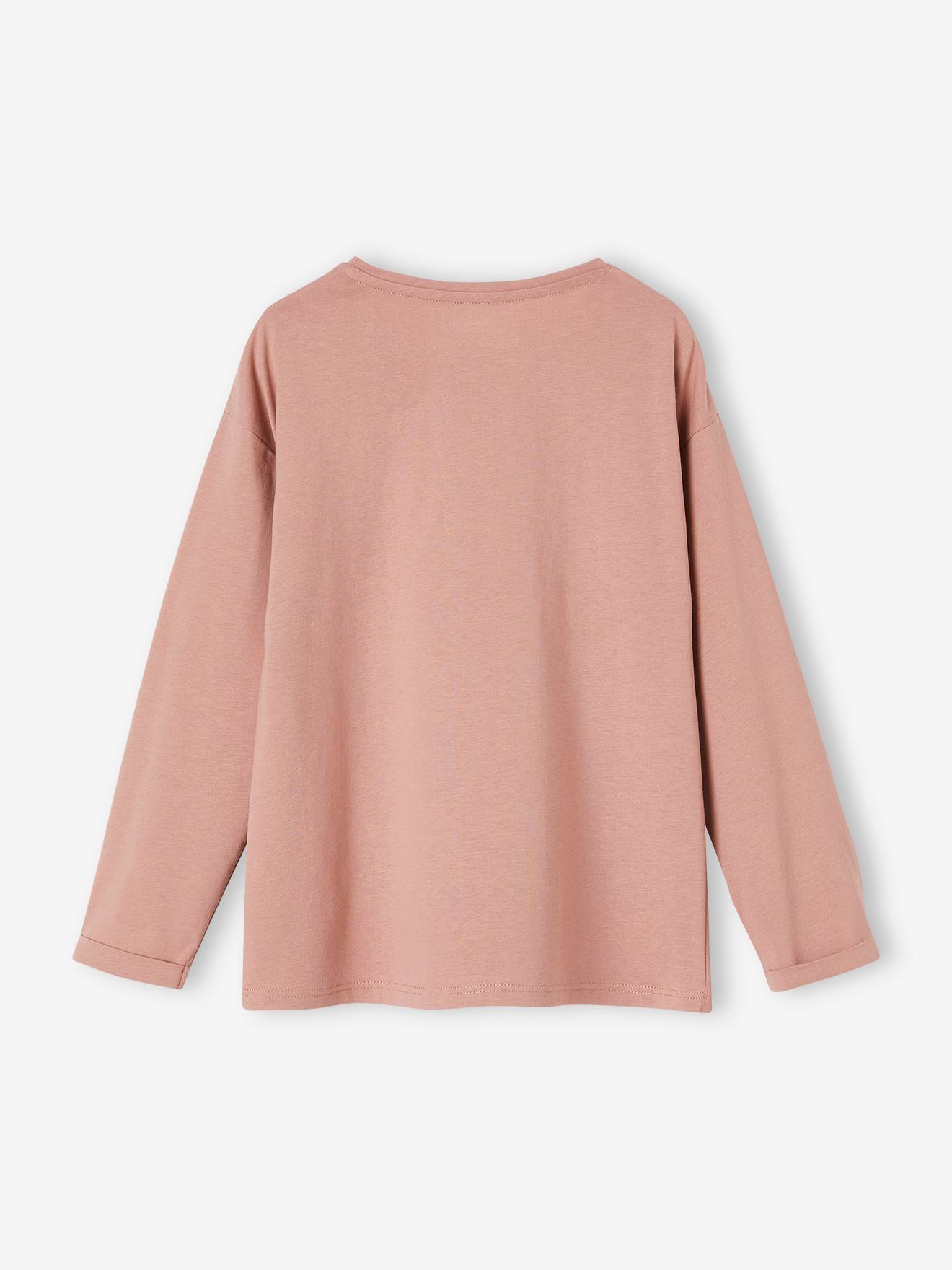 Vertbaudet Mädchen Shirt mit Motiv - weiß