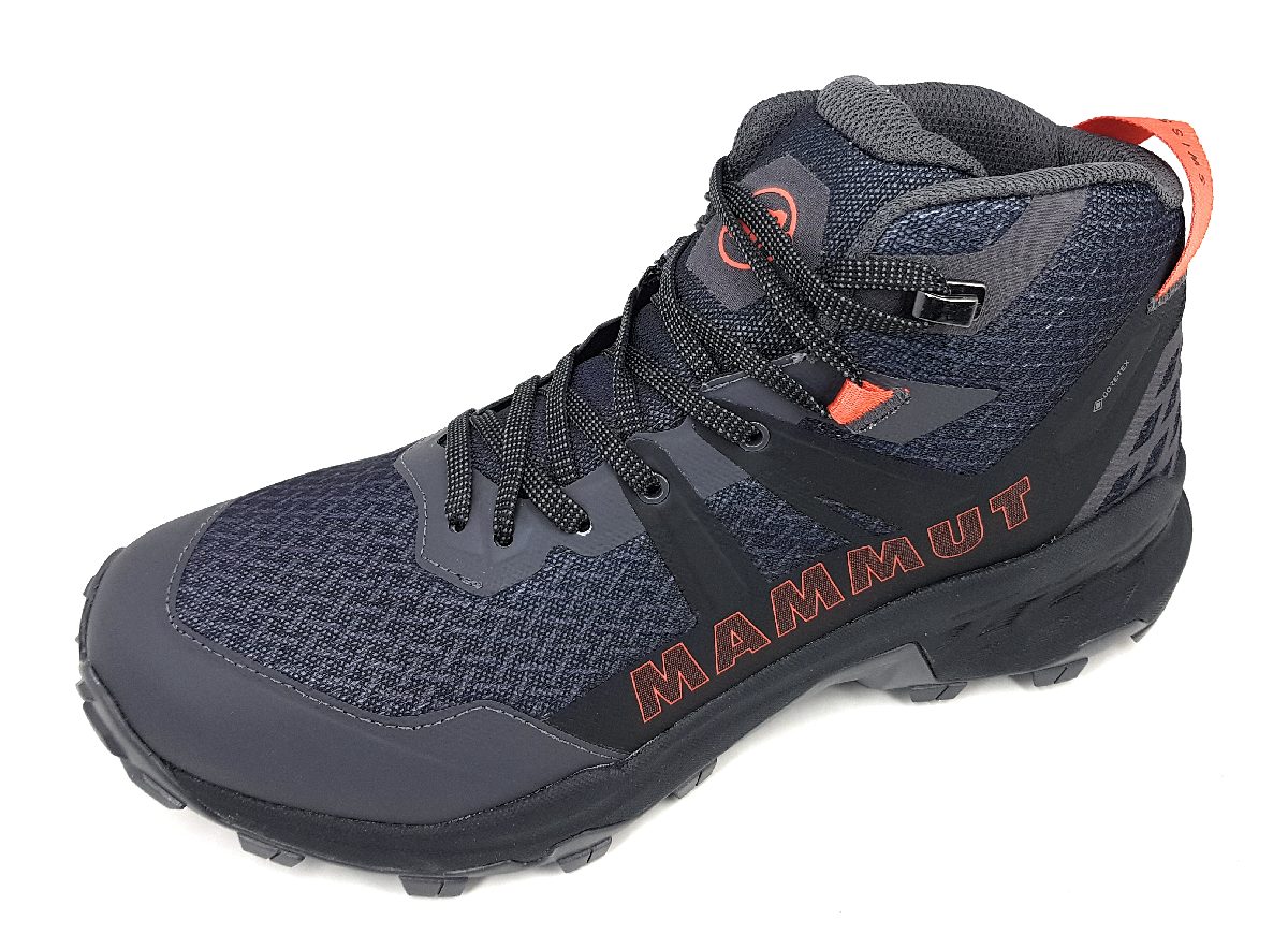 Mammut Ensi MID GTX Men 3030-04790 Blau Asphalt hot red